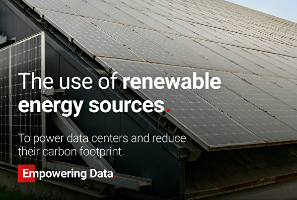 Duurzaamheidsinitiatieven stimuleren – Het gebruik van hernieuwbare energiebronnen om datacenters van stroom te voorzien en hun CO2-voetafdruk te verkleinen.