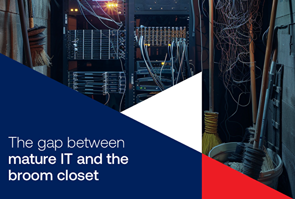 Belgisch IT-landschap, the gap between mature IT and te broom closed