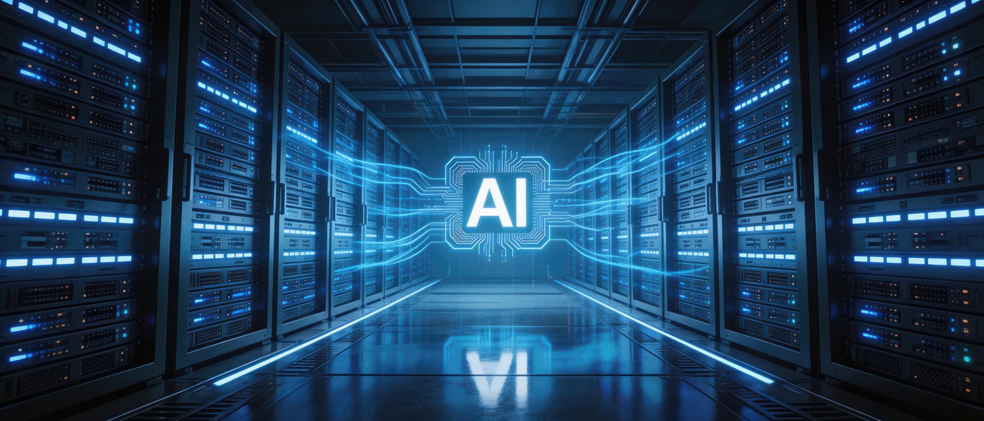 AI is digitaal. De infrastructuur ervan is dat niet. cover